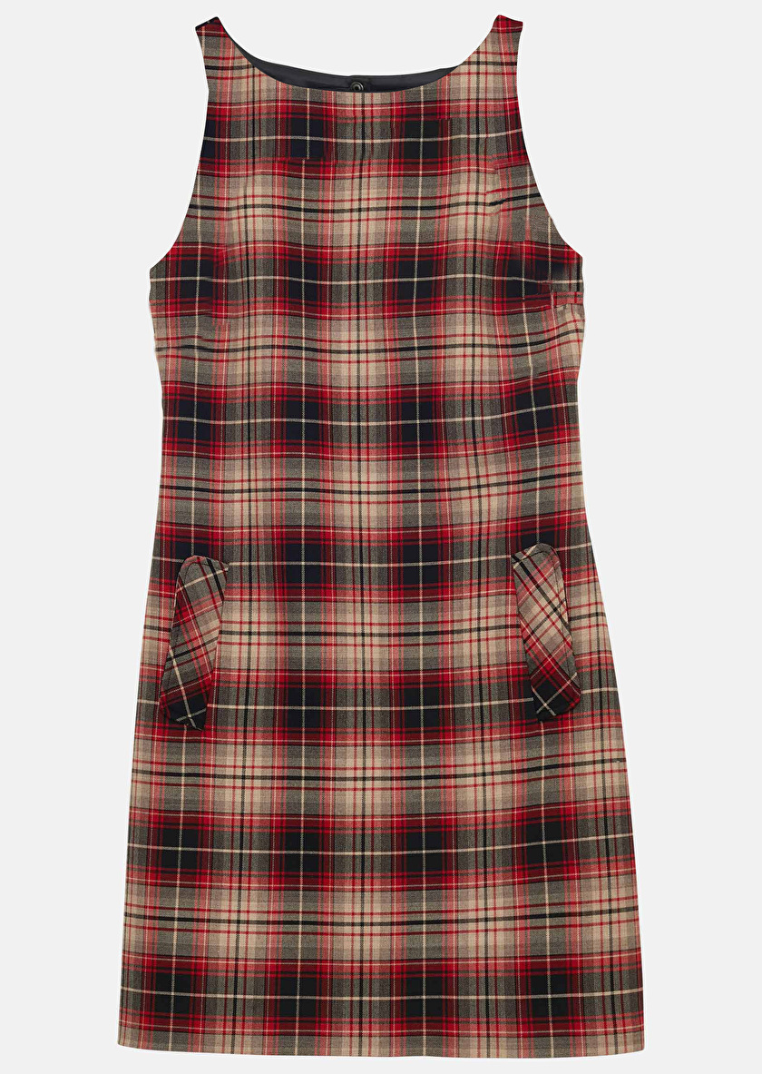 Robine красное платье в клетку Robine красное платье в клетку