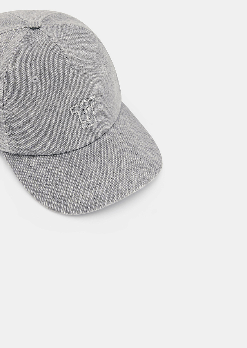 Серая кепка из денима Carole Серая кепка из денима Carole