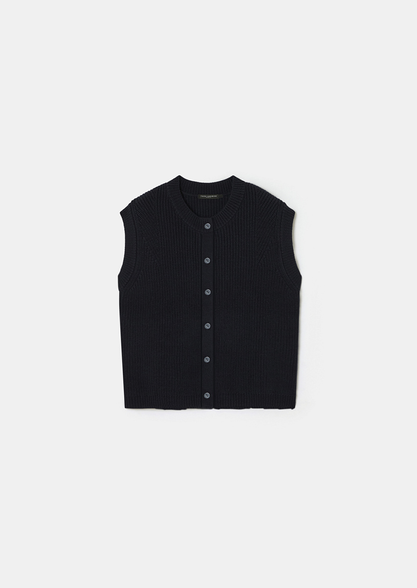 Gibson темно-синий жилет