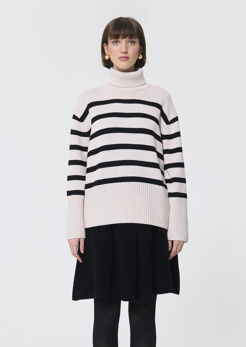 Pacome свитер цвета экрю в черную полоску