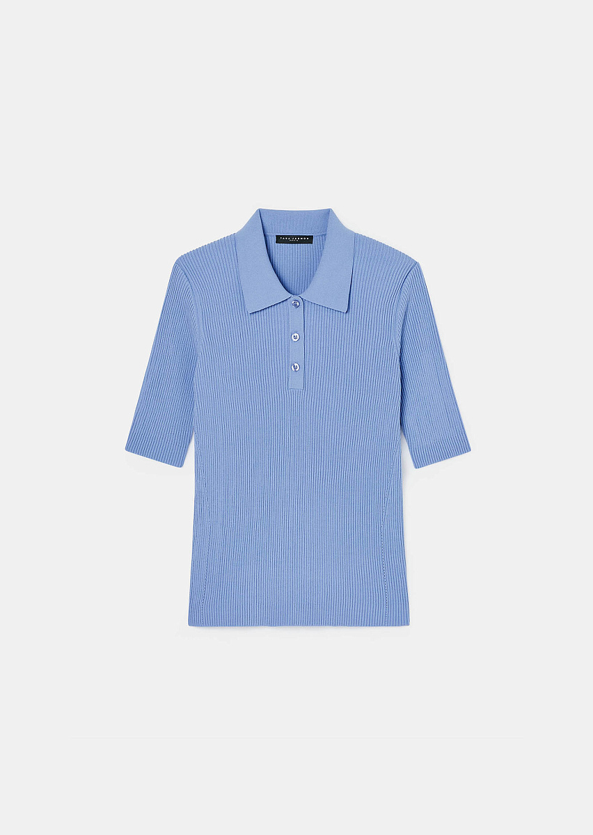 Голубой джемпер Paloma из тонкого трикотажа