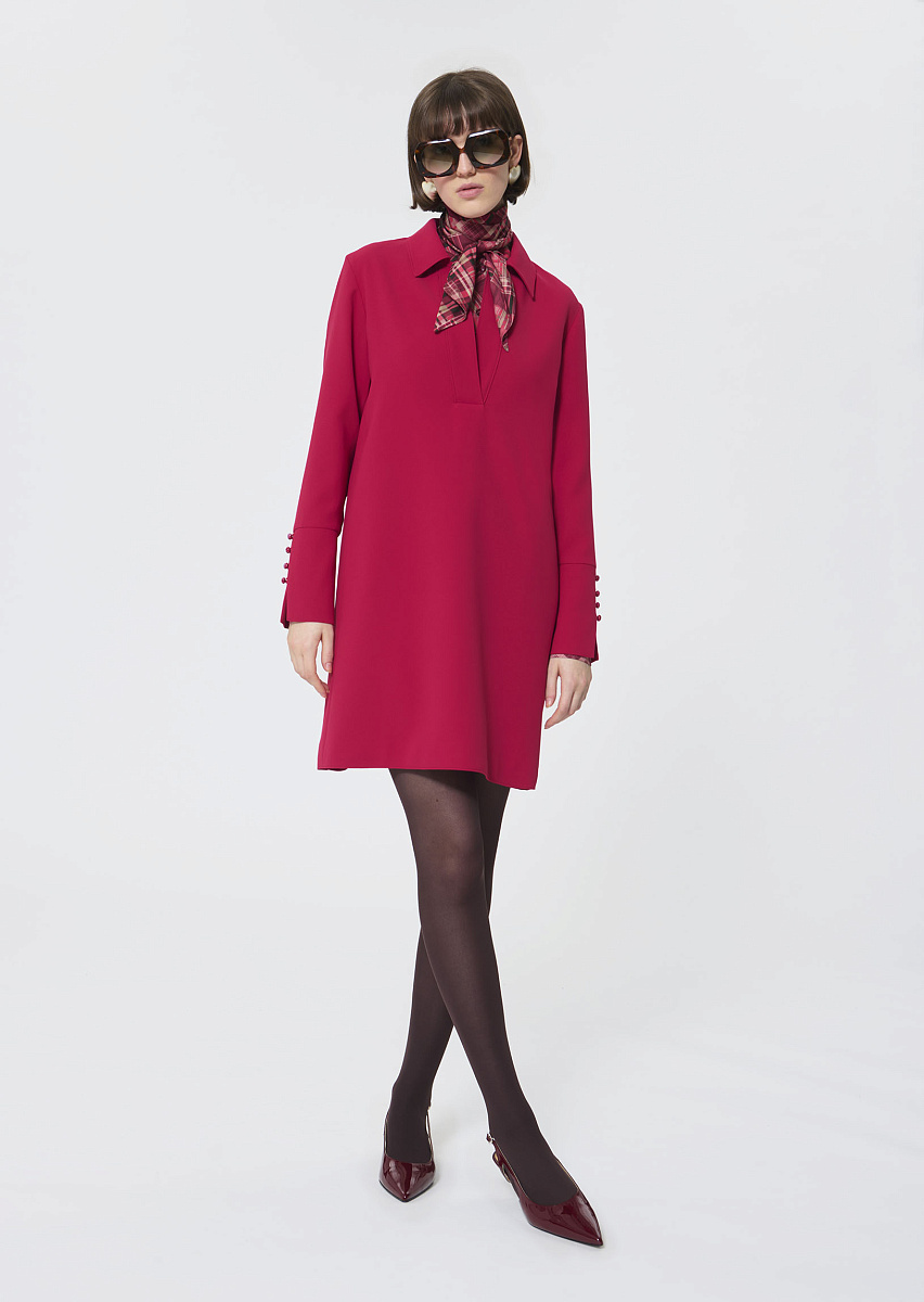 Raffa платье в гранатовом цвете