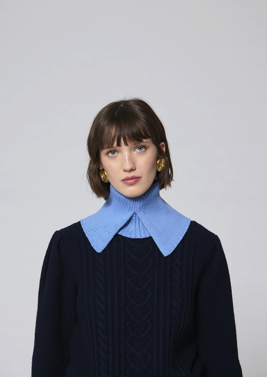 Eclipse небесно-голубой воротник