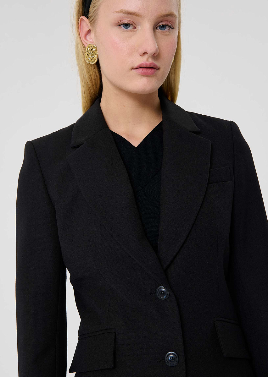 Vicenta черный жакет из шерсти