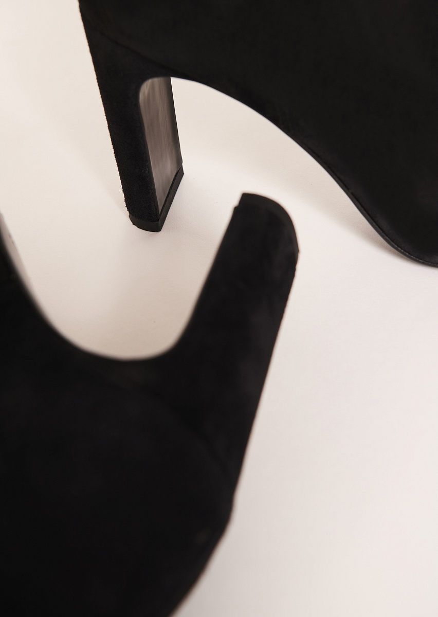 Khloe черные ботинки из замши Khloe черные ботинки из замши