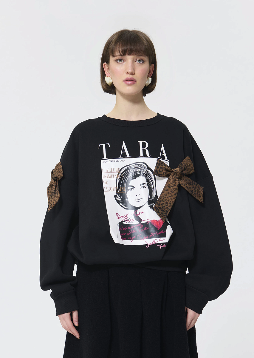 Pipa свитшот в черном цвете