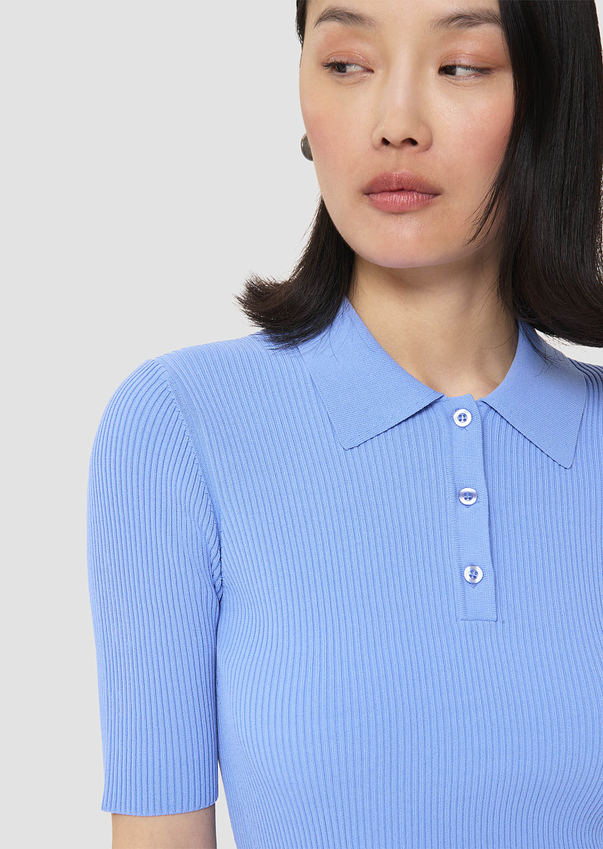 Голубой джемпер Paloma из тонкого трикотажа