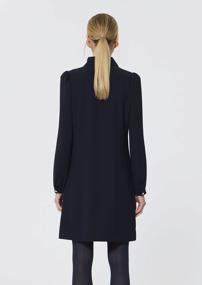 Rolfo темно-синее платье