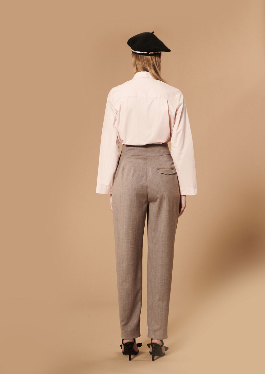 Philadelphia серые брюки из фланели