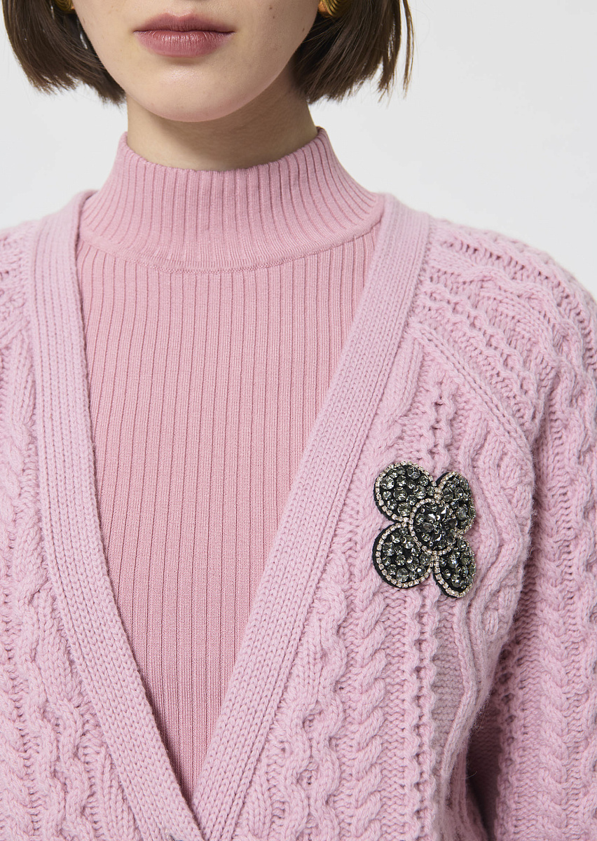 Greg пудрово-розовый кардиган Greg пудрово-розовый кардиган