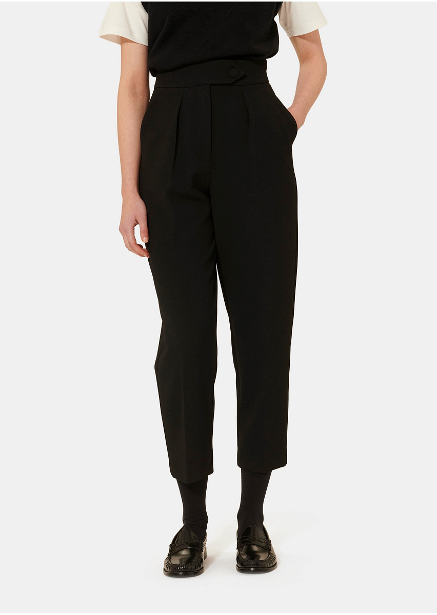 Paaso черные брюки из крепа