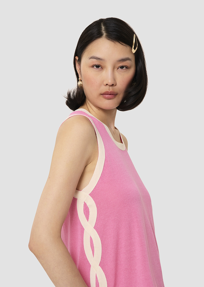 Prentiss розовый топ из хлопка Prentiss розовый топ из хлопка