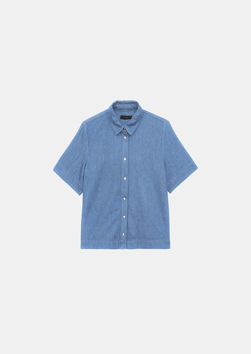 Camilia голубая рубашка из денима