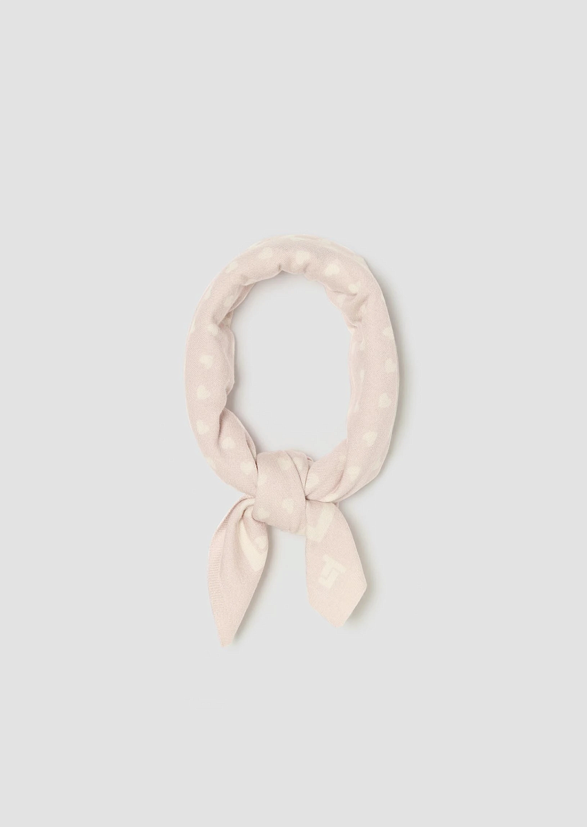 Emily платок из шерсти мериноса в пудровом цвете Emily платок из шерсти мериноса в пудровом цвете