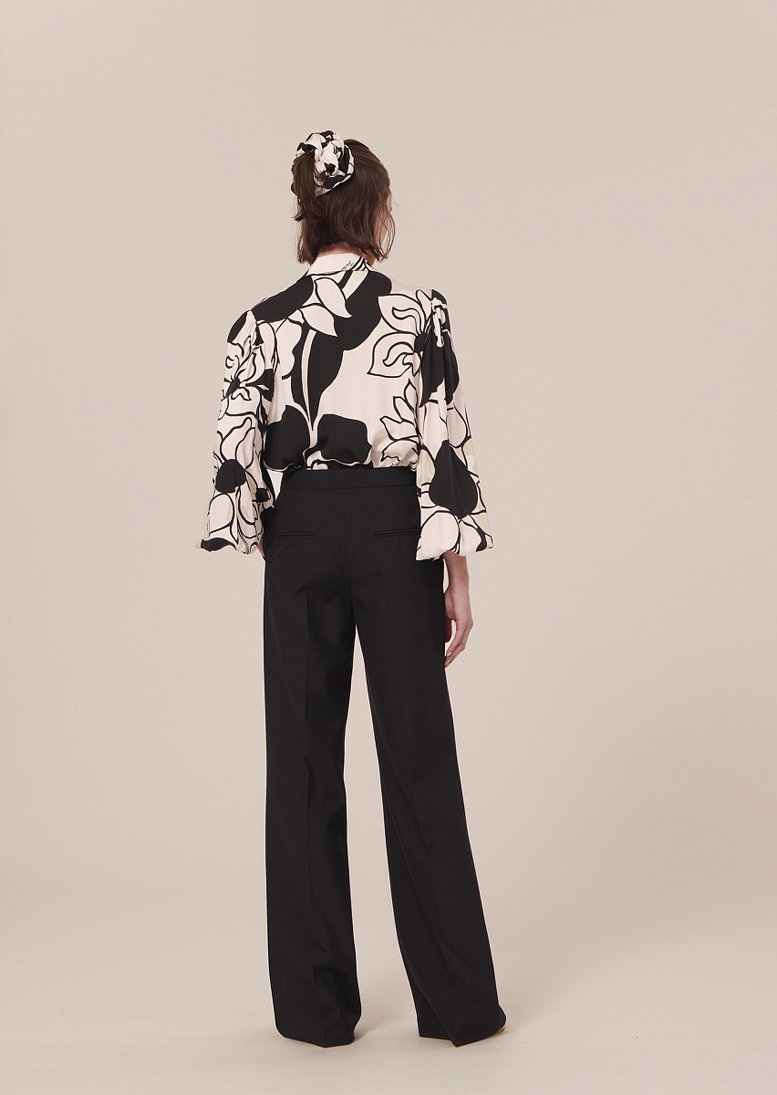 Primavera черные брюки из холодной шерсти