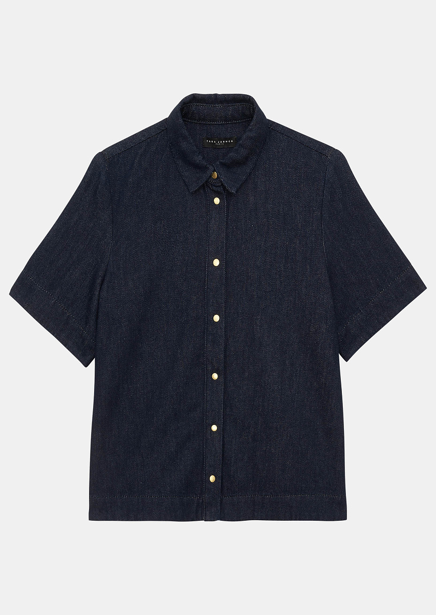 Camilla темно-синяя рубашка из денима