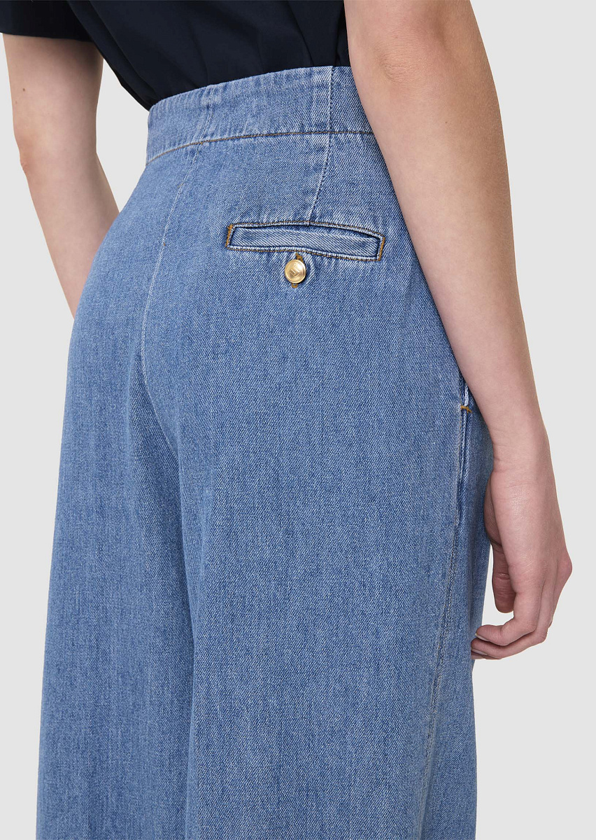 Parigi синие брюки из мягкого денима