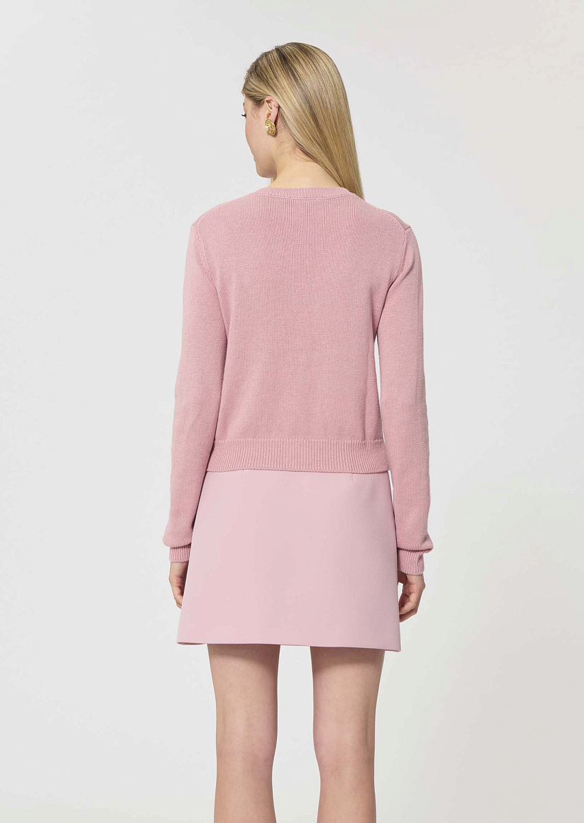 Gaia нежно-розовый кардиган из хлопка Gaia нежно-розовый кардиган из хлопка