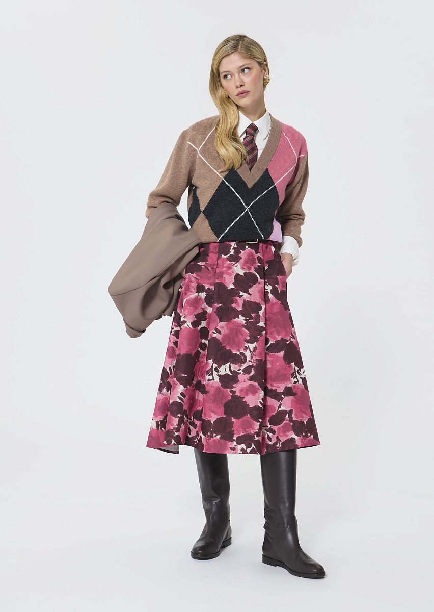 Primo серо-коричневый джемпер Primo серо-коричневый джемпер