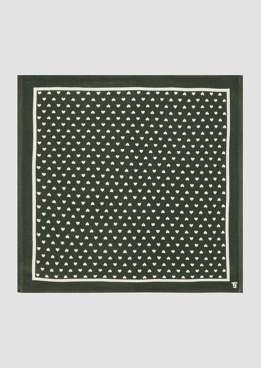 Emily платок из шерсти мериноса в зеленом цвете Emily платок из шерсти мериноса в зеленом цвете