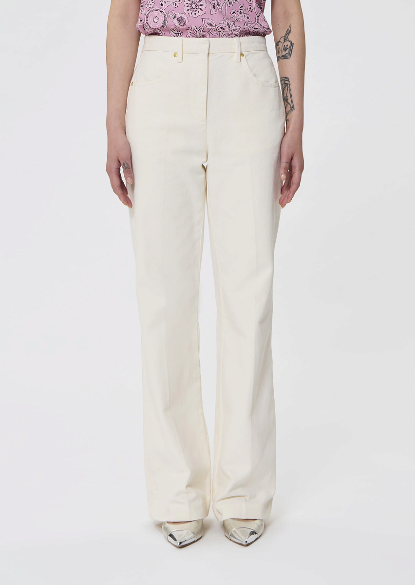 Jerome джинсы в белом цвете