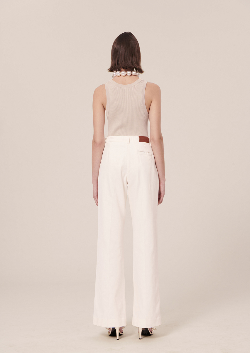 Jerome джинсы из белого денима Jerome джинсы из белого денима