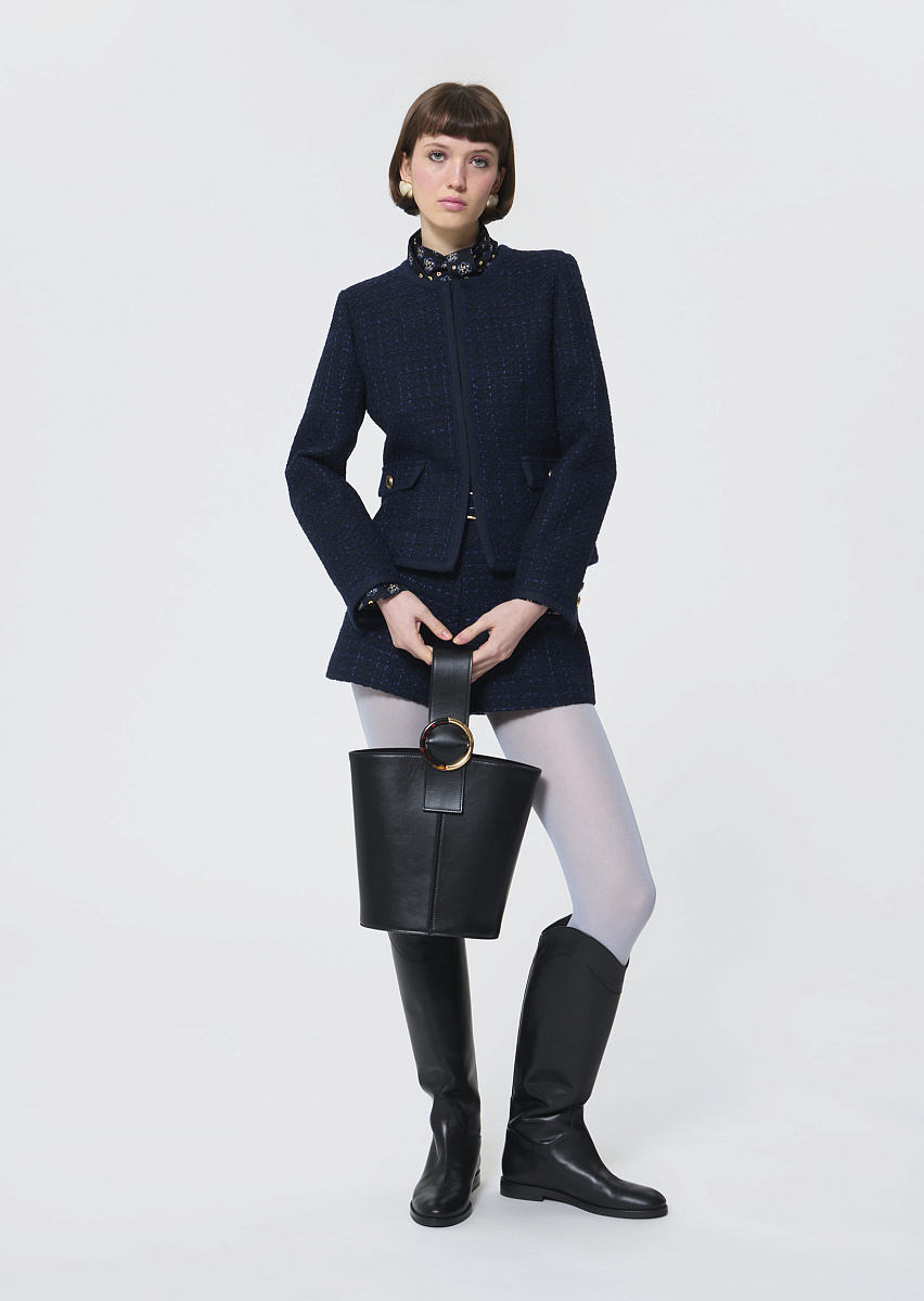 Velvet темно-синий жакет