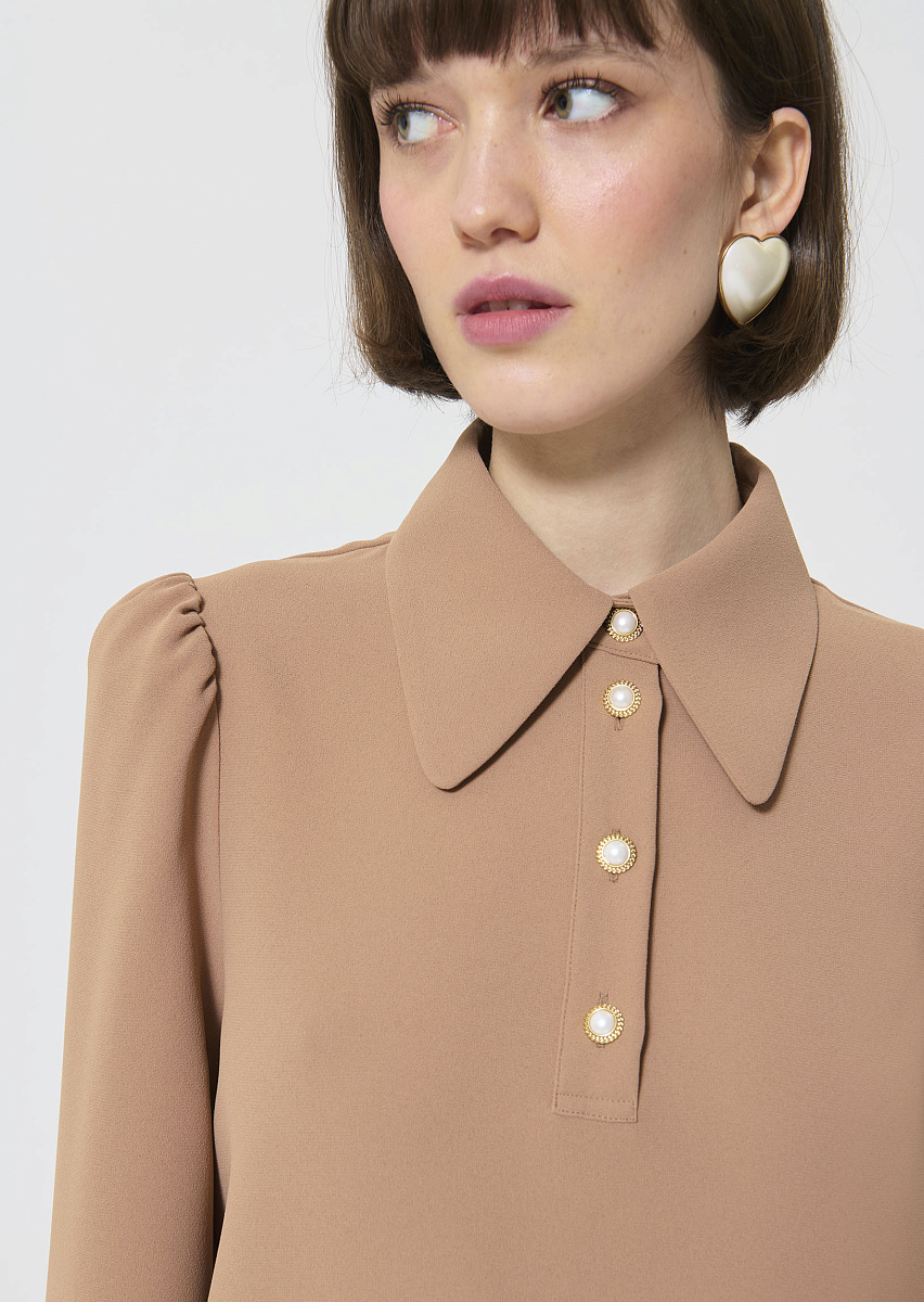 Tonio топ в ореховом цвете