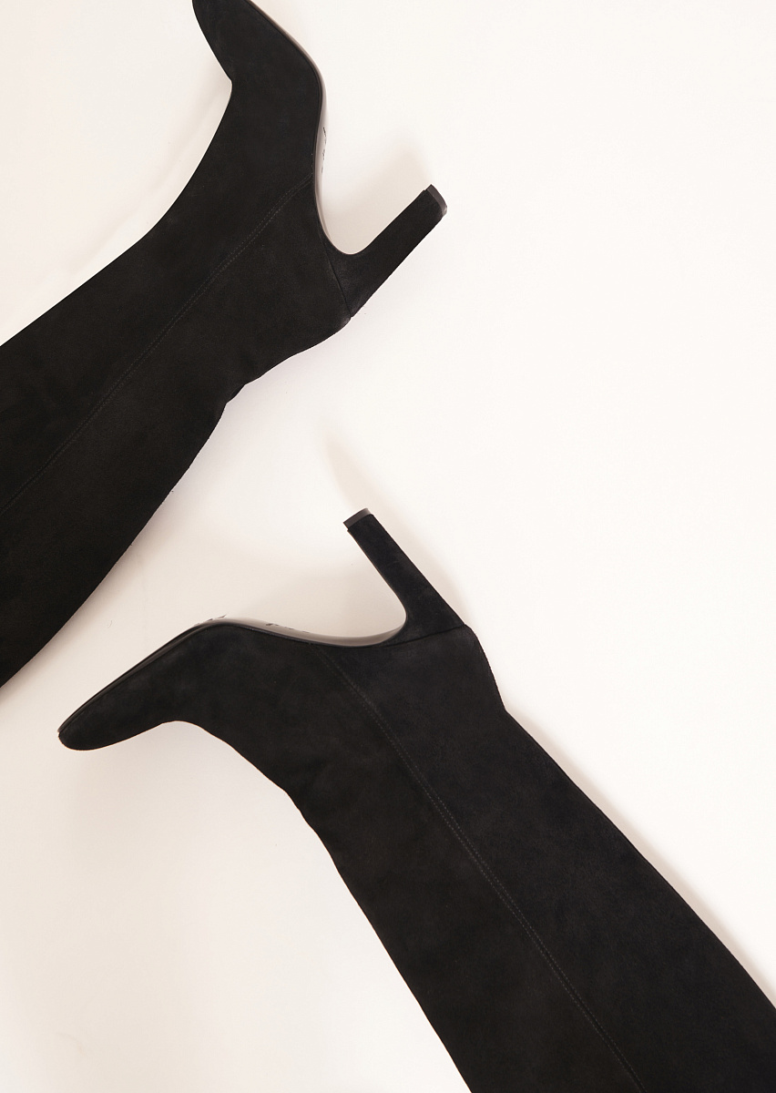 Khloe черные ботинки из замши Khloe черные ботинки из замши