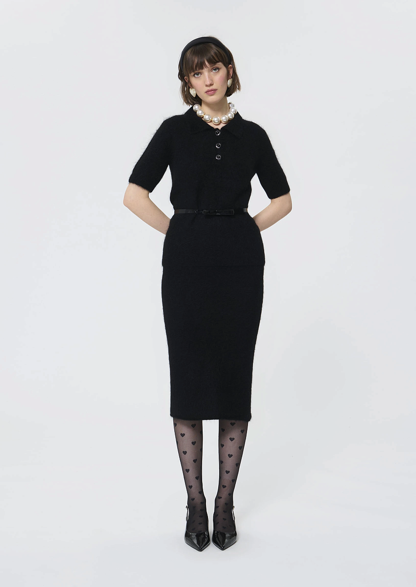 Paulino черный джемпер