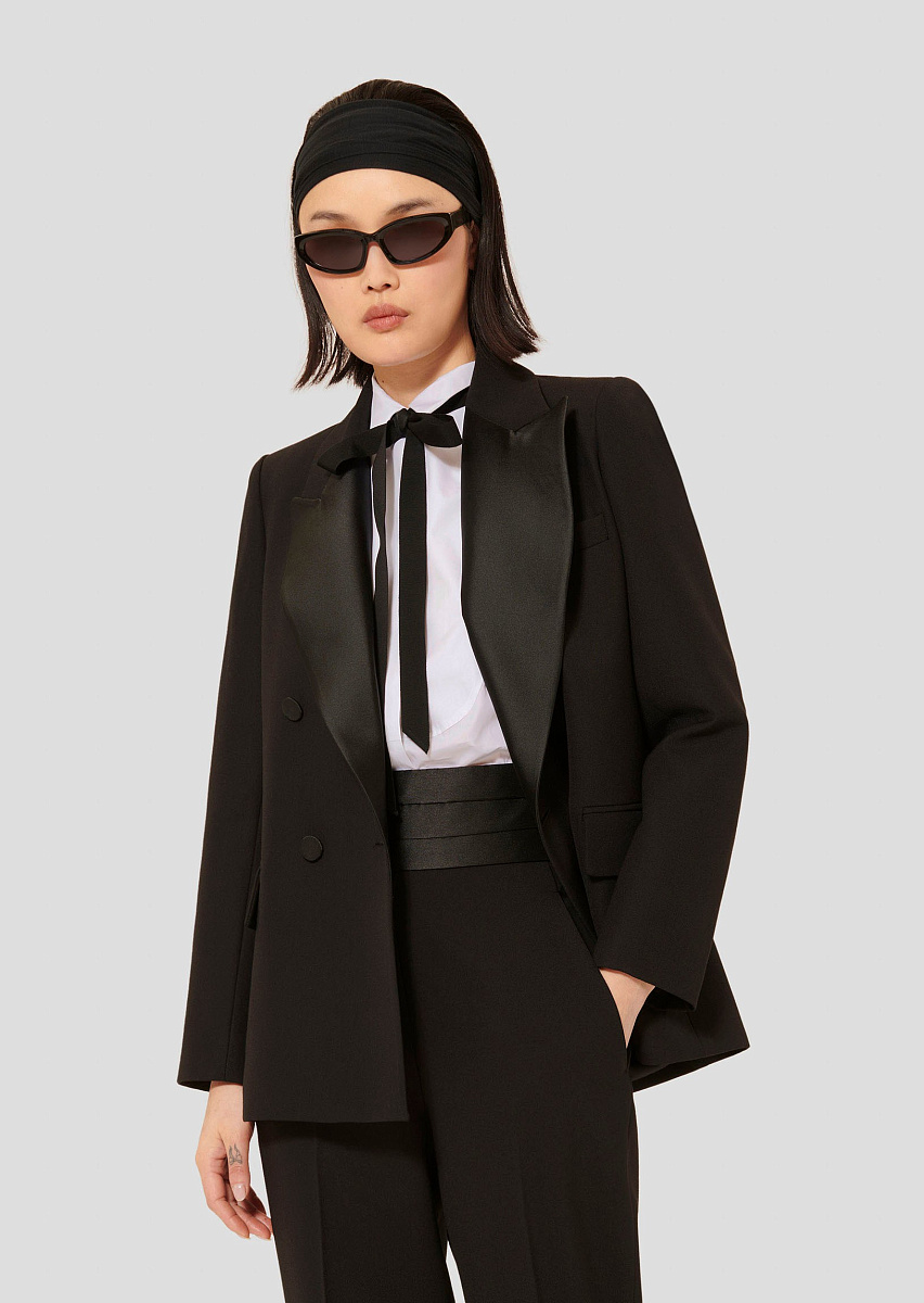 Valson черный жакет из фланели