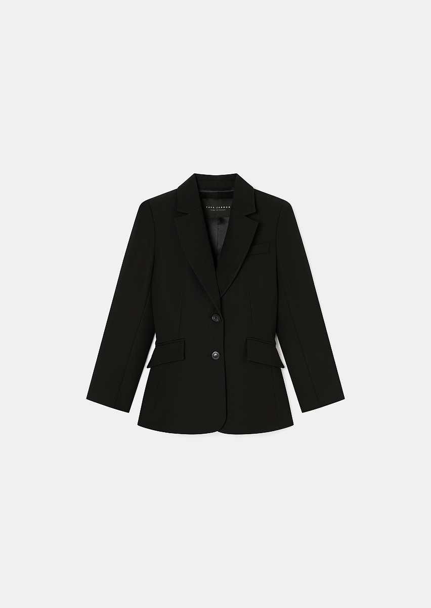 Vicenta черный жакет из шерсти