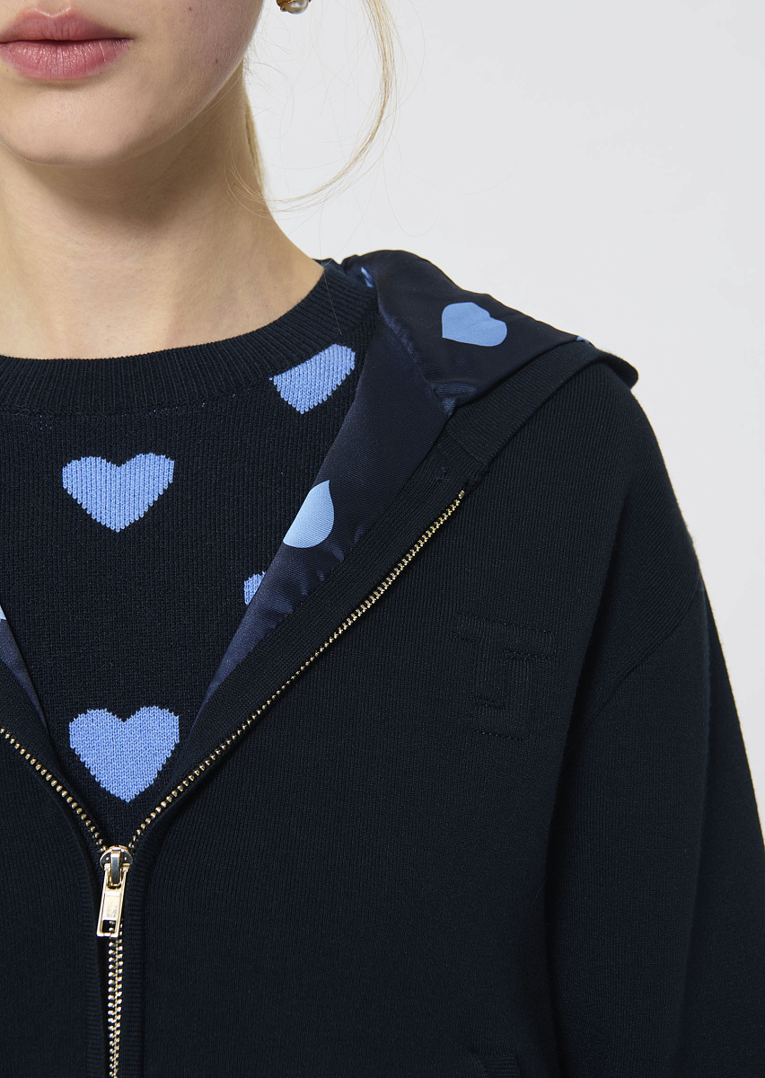 Gianni темно-синий кардиган