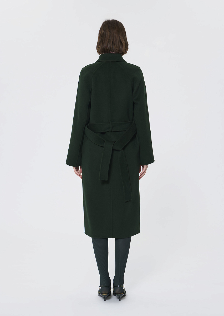 Martino зеленое двустороннее пальто