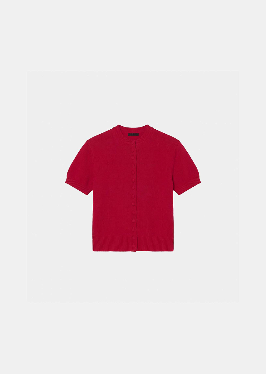 Giacomo красный кардиган из хлопка