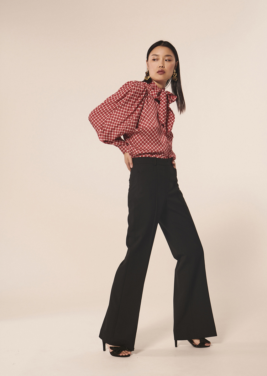 Premier черные брюки из шерсти Premier черные брюки из шерсти