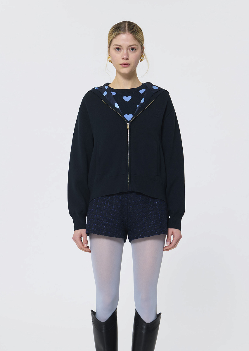 Gianni темно-синий кардиган