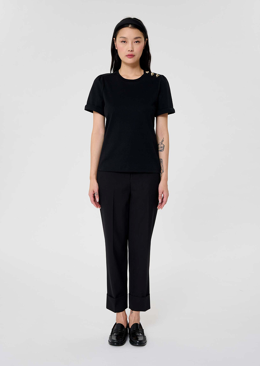 Tampa футболка из джерси в черном цвете Tampa футболка из джерси в черном цвете