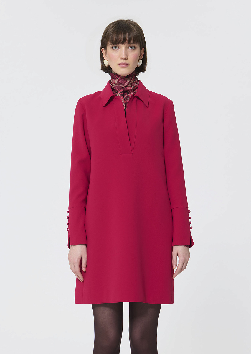 Raffa платье в гранатовом цвете