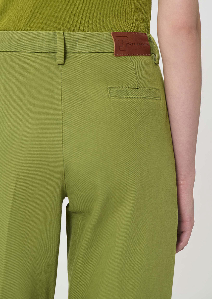 Jerome зеленые джинсы из легкой джинсовой ткани