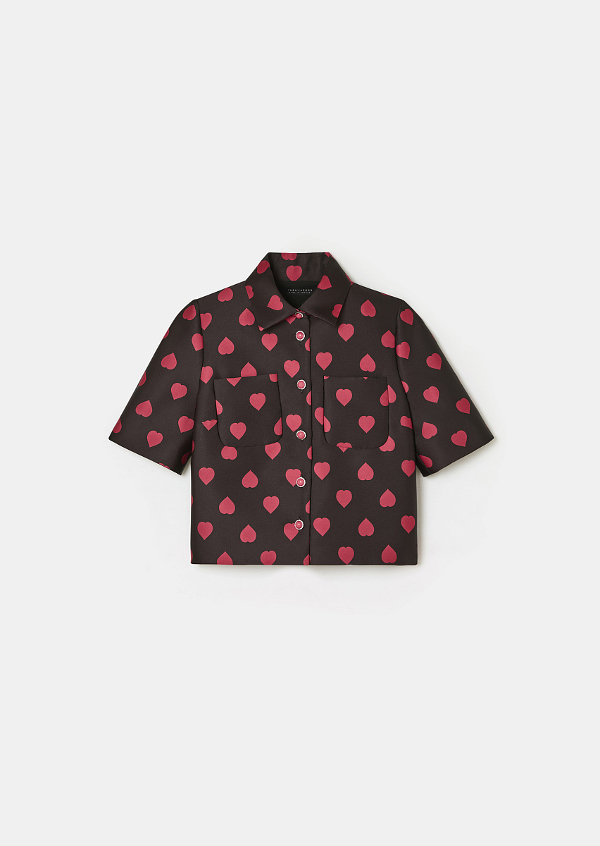 Carolane черная блуза Carolane черная блуза