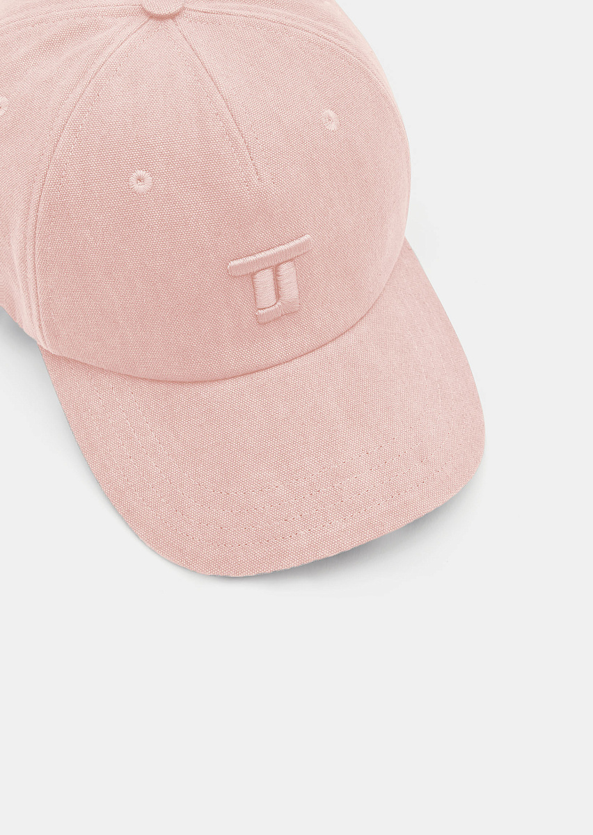 Розовая кепка Carole из денима
