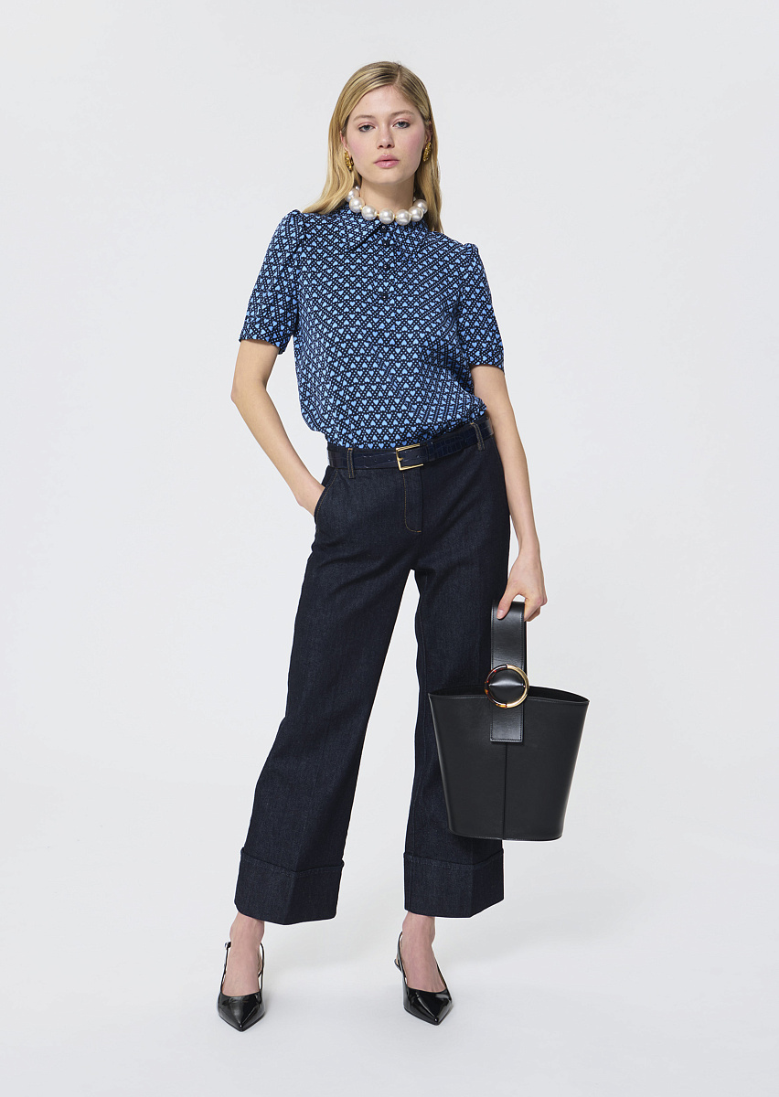 Tonino темно-синий топ Tonino темно-синий топ