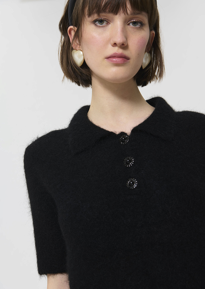 Paulino черный джемпер