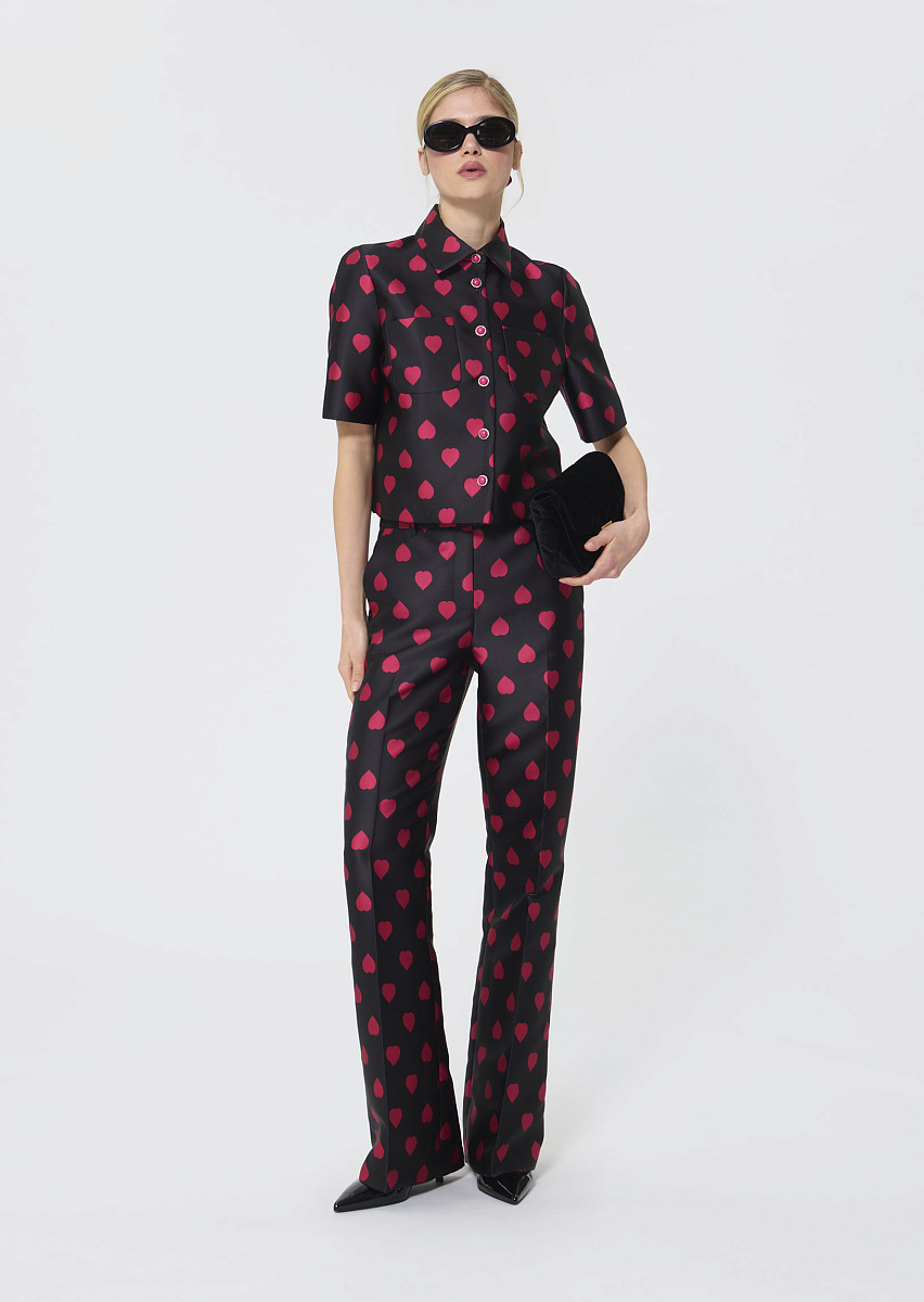 Carolane черная блуза