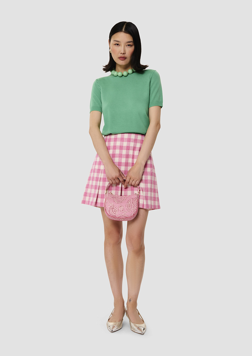 Зеленый джемпер Pica из шерсти мериноса Зеленый джемпер Pica из шерсти мериноса