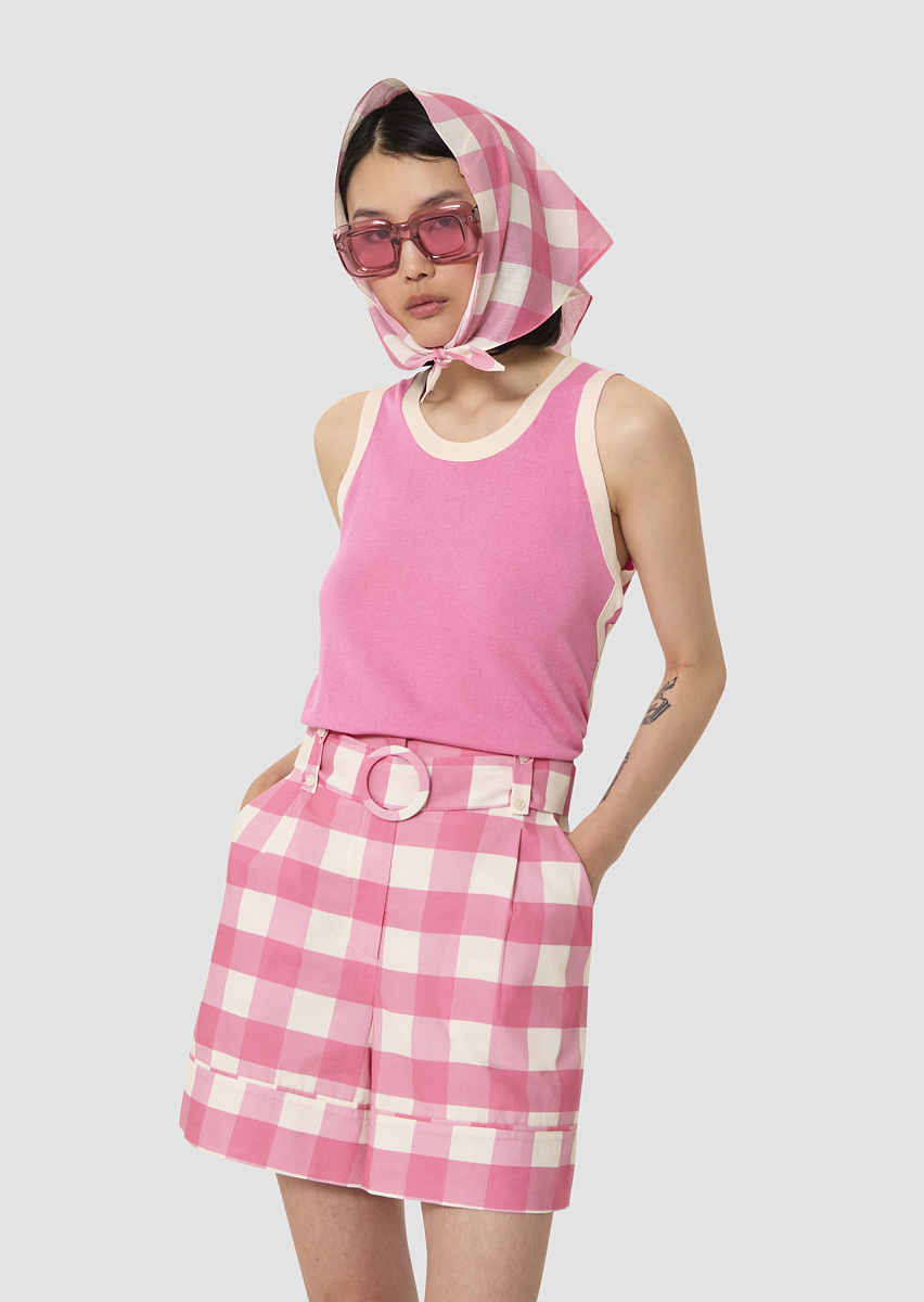 Prentiss розовый топ из хлопка Prentiss розовый топ из хлопка