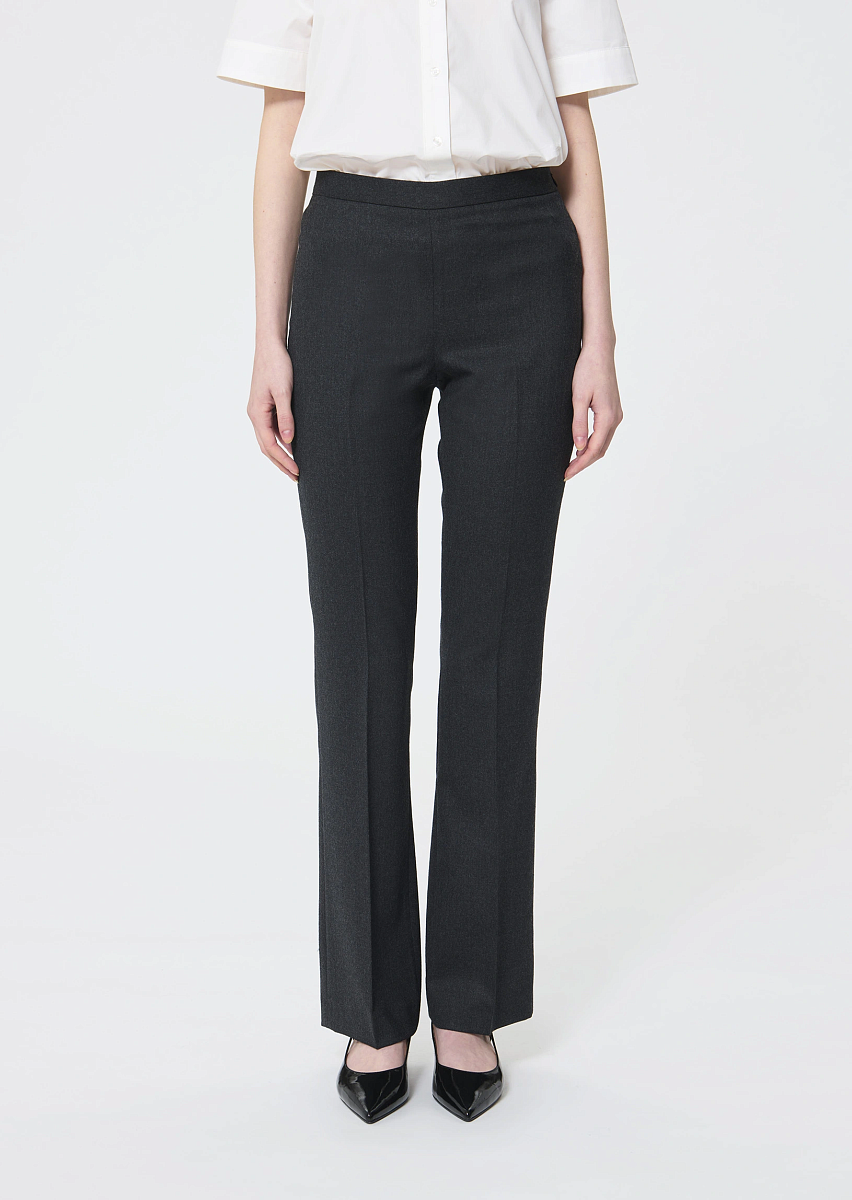 Papillon брюки серого цвета с эффектом меланж Papillon брюки серого цвета с эффектом меланж